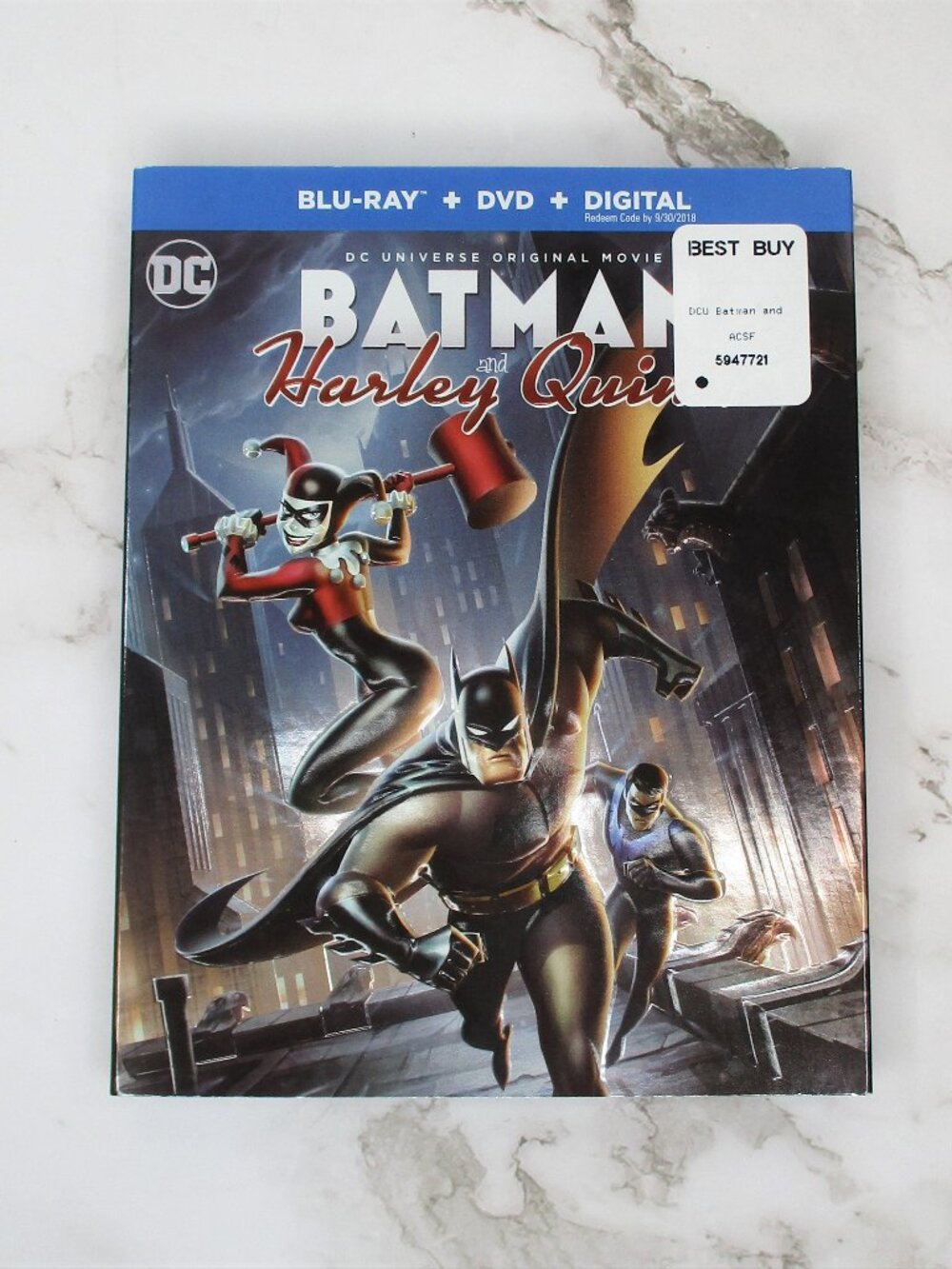 Batman and Harley Quinn (Blu-Ray DVD 2017) A DC Universe Anime Movie